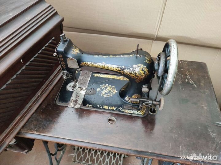 Швейная машинка зингер антикварная