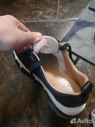 Кроссовки кожаные Tendance