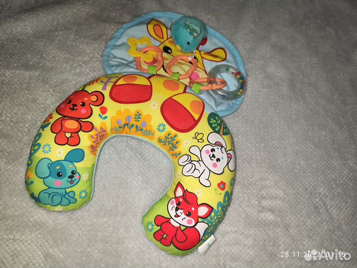 Игровой центр-подушка жирафики