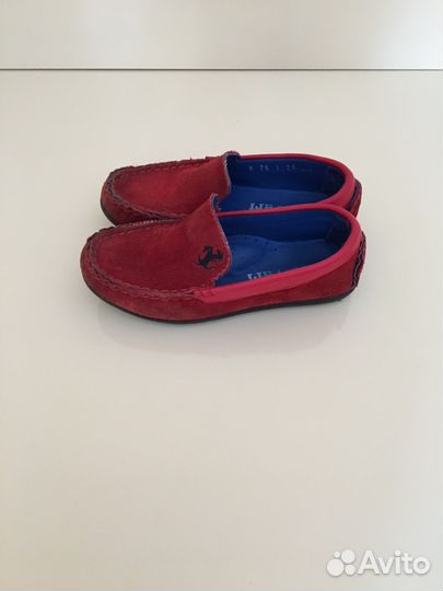Мокасины замшевые 28размер