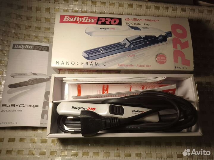 Babyliss Pro утюжок и гофре