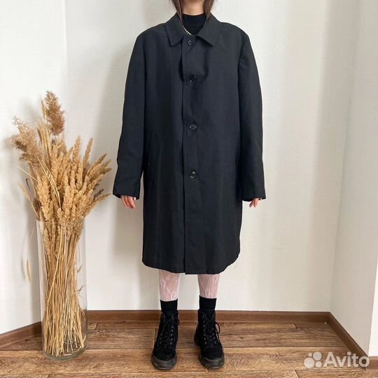 Винтажный Тренч с подкладом