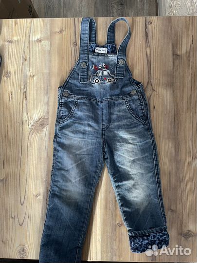 Джинсовый комбинезон