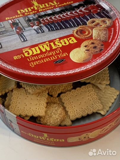 Коробка для печенья жестяная Тайланд