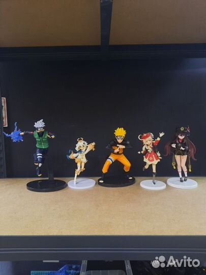 Фигурки Naruto,Genshin Impact