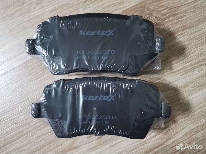 Колодки kortex kt3332std