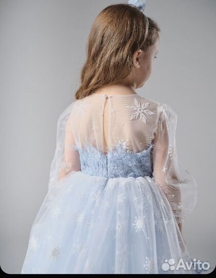 Платье для девочки снежинка 92 размер