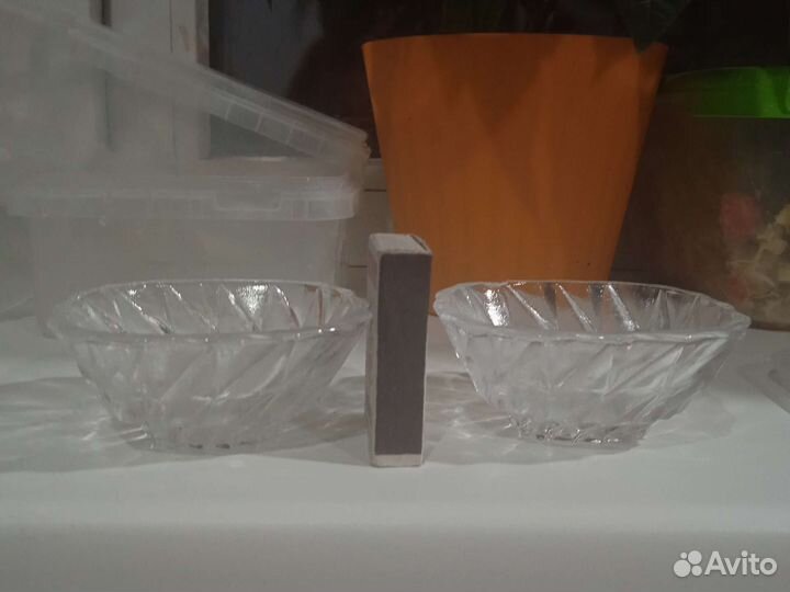 Хрустальные креманки для варенья