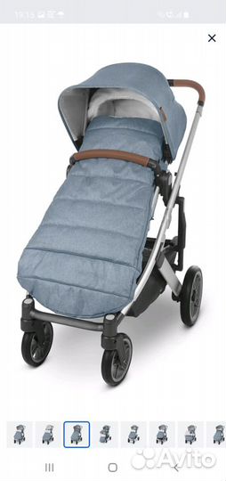 Зимний конверт uppababy