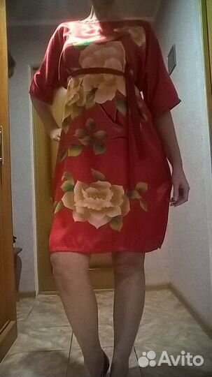 Шелковый халат