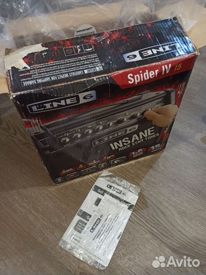 Гитарный комбоусилитель line 6 spider IV 15