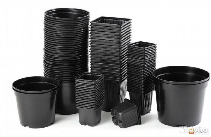 Горшки, кассеты для рассады