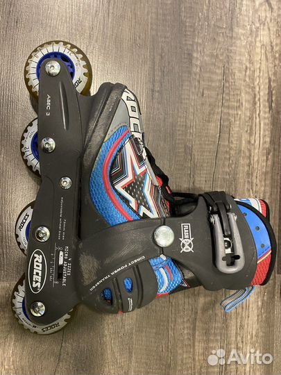 Ролики детские раздвижные roces 30-35 размер