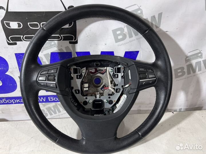 Руль BMW F10, F07, F01 с вибрацией без обогрева
