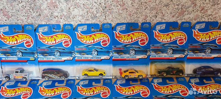 Hot Wheels серия First Editions 1997-1999