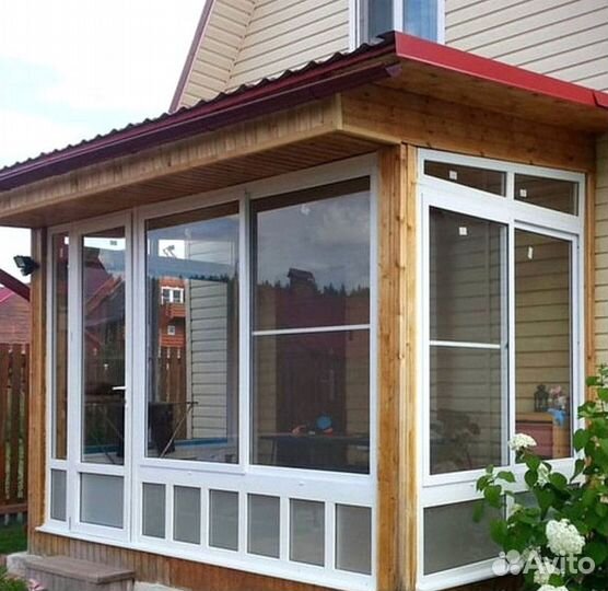 Остекление балконов и лоджий. Пластиковые окна