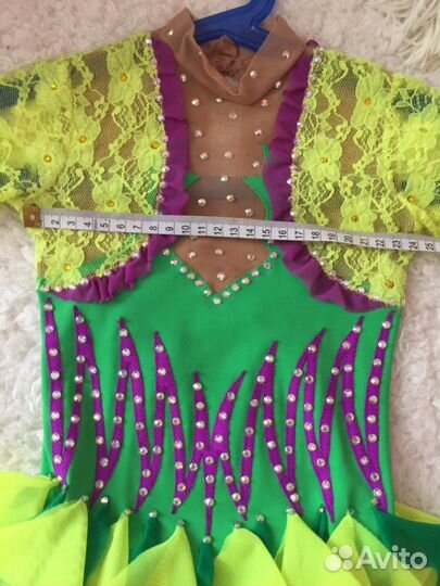 Купальник для художественной гимнастики р 98-110