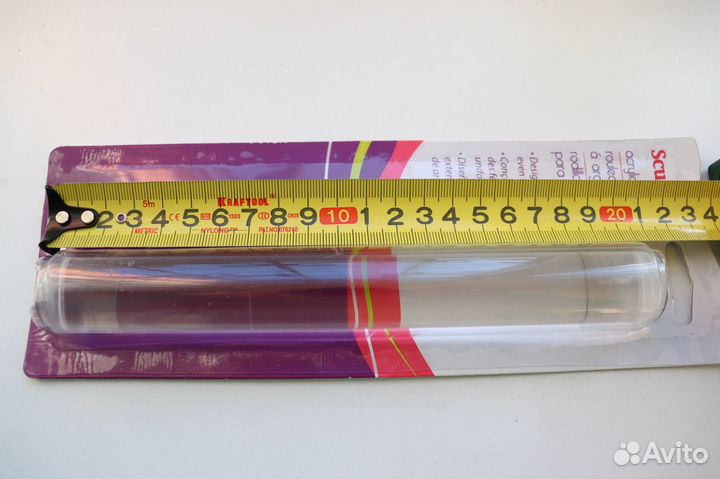 Скалка акриловая для лепки sculpey