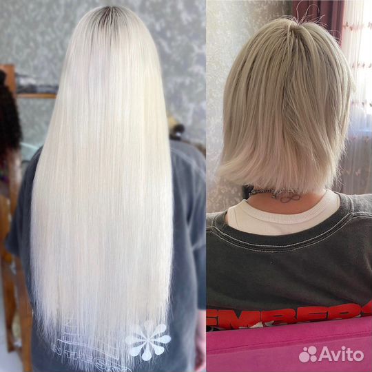 Биопротеиновые волосы для наращивания