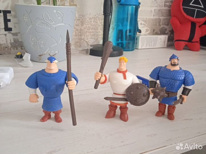 Детские игрушки 3 богатыря