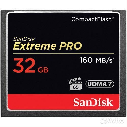 Карта памяти SanDisk Extreme CF 32GB R160MB/s (sdc