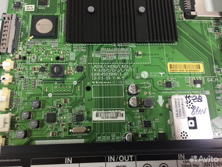 Платы от телевизоров lg и Samsung