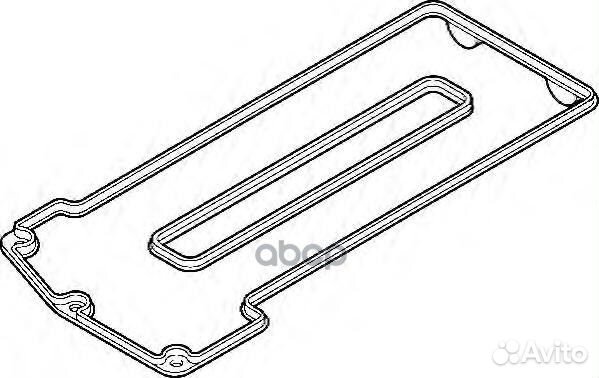 Прокладка крышки гбц 266330 Elring