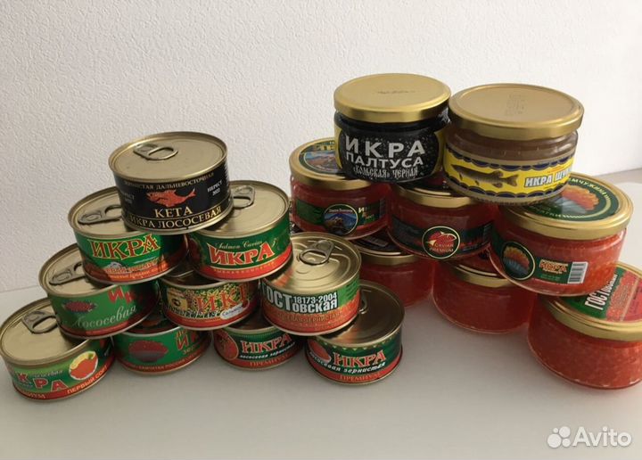 Икра красная оптом
