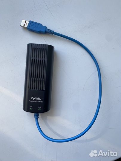 Adsl модем Zyxel prestige 600 series
