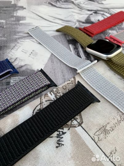 Ремешок нейлоновая петля Apple Watch 3/4/5/6/7/8
