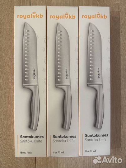 Кухонный нож Royal VKB (шеф, сантоку, стейков)