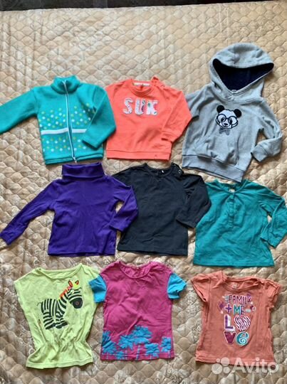 Вещи пакетом на девочку 86