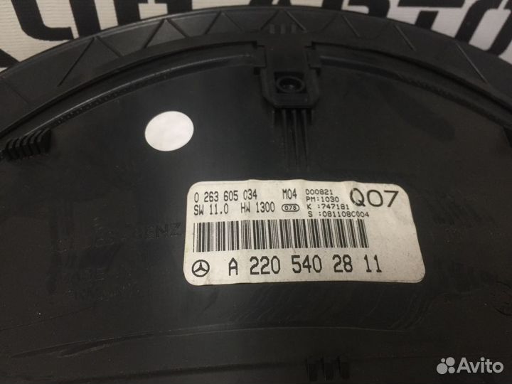 Панель приборов для Mercedes Benz W220