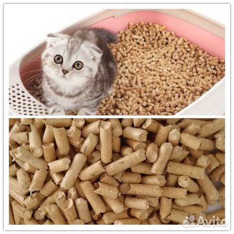 Древесный наполнитель (пеллеты)