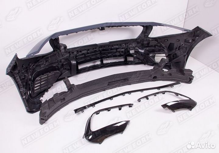 Обвес 63 AMG хром Mercedes S class Coupe