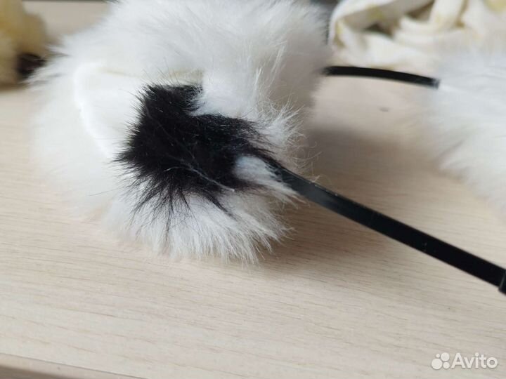 Ободок ушки и игрушка