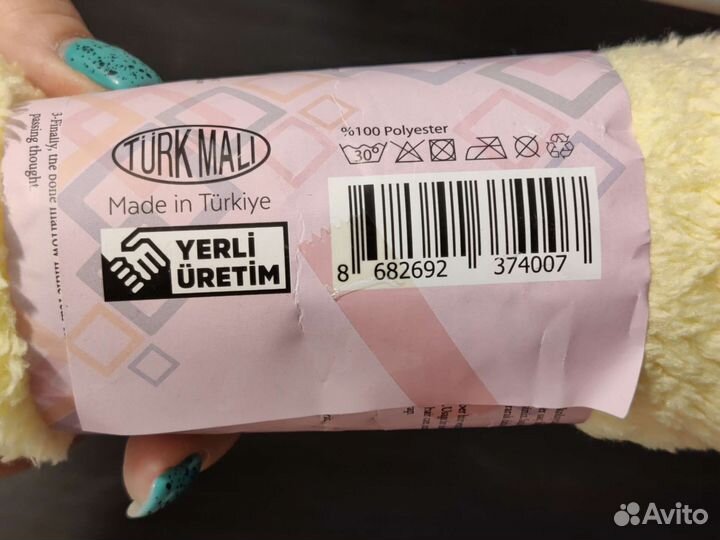 Полотенце-тюрбан для волос, Чалма. Микрофибра