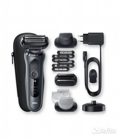 Электробритва Braun Series 6, серый, 60-N4862cs