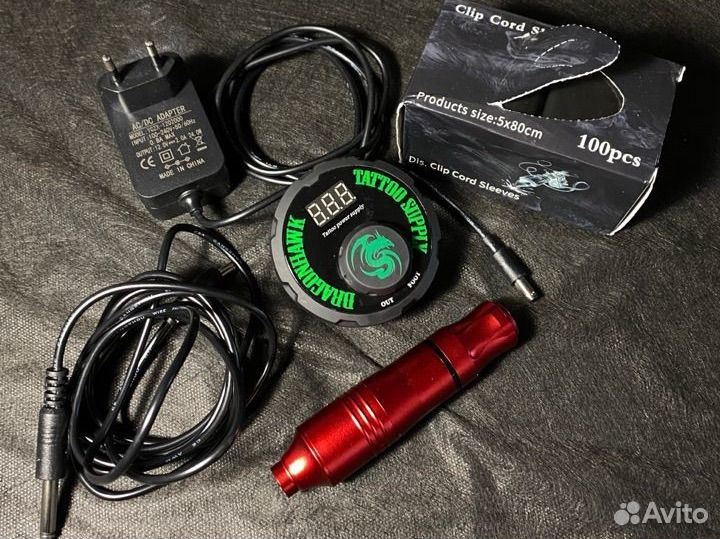 Тату машинка и блок питания