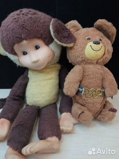 Обезьяна Муня и Олимпийский Миша