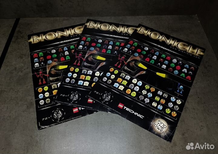 Lego Bionicle masks Kanohi