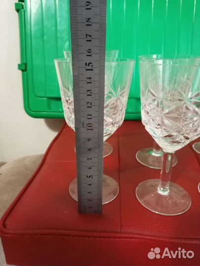 Хрустальные фужеры СССР