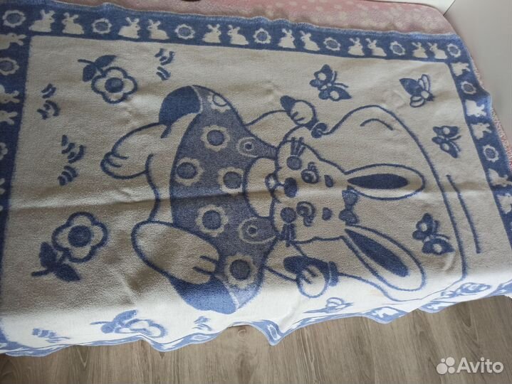 Одеяло байковое детское