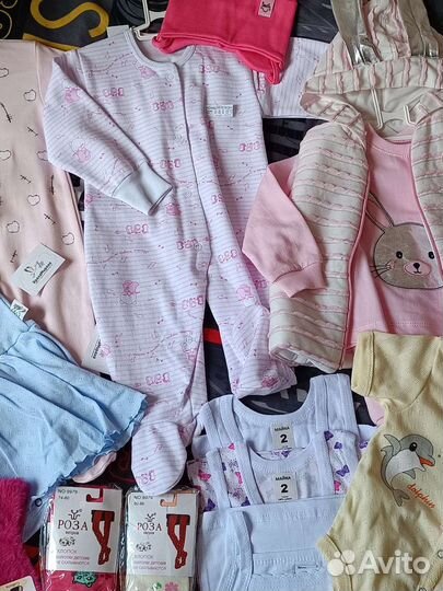 Пакет новых вещей на девочку