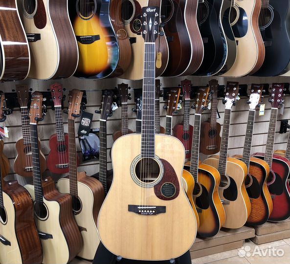 Акустическая гитара Cort earth100-NAT + Чехол