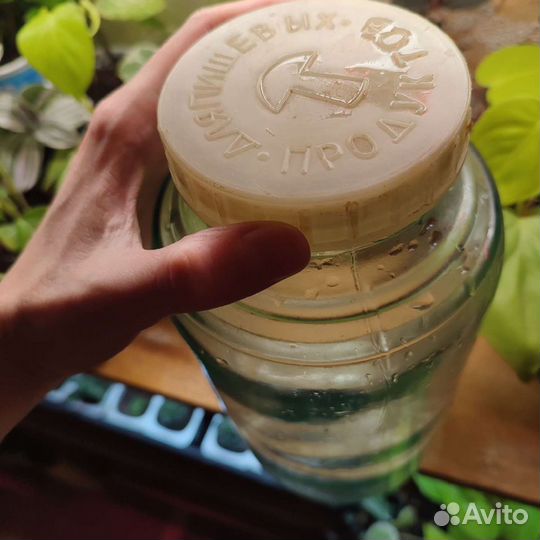 Стеклянная бутылка 2л