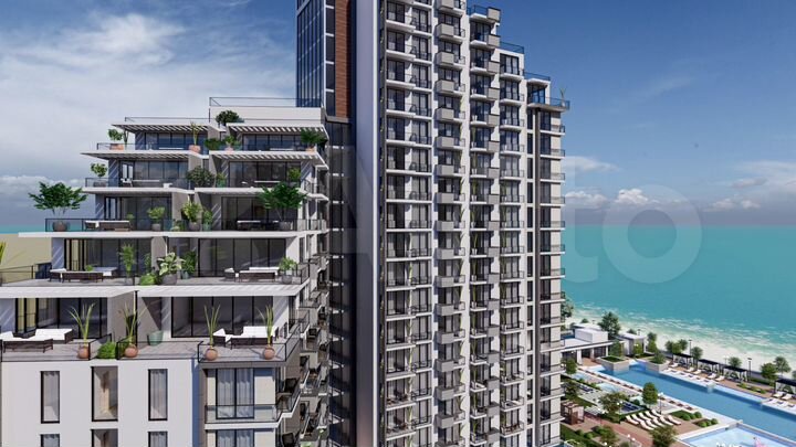 Квартира-студия, 50 м² (Кипр)