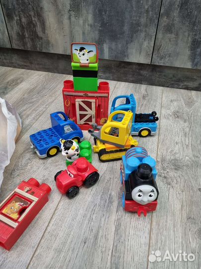 Lego duplo и мега блокс