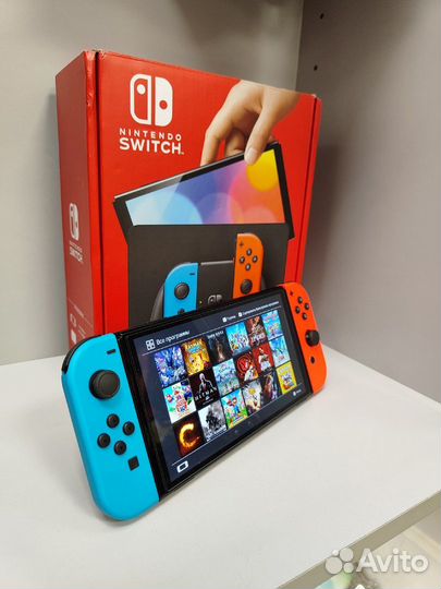 Новый Прошитый Switch Oled 320GB sn3958 Чип