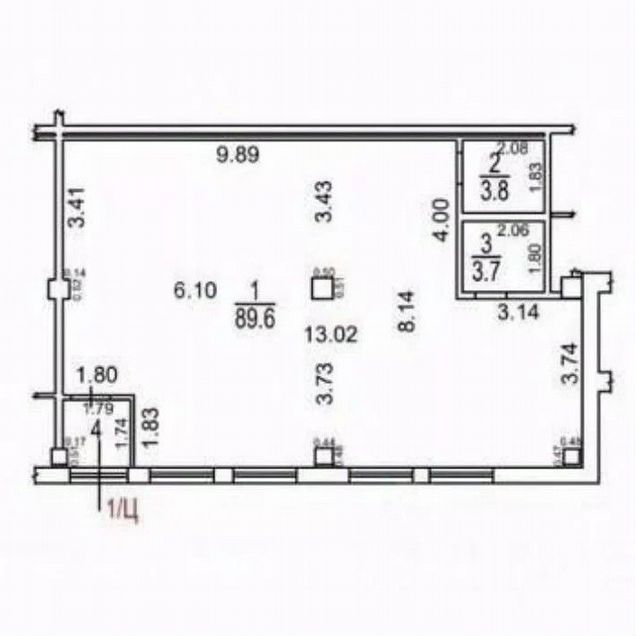 Свободного назначения 104 м²